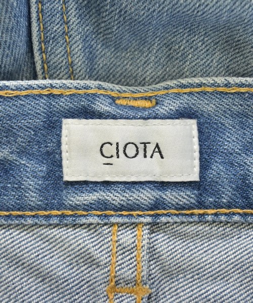 CIOTA（シオタ）デニムパンツ 青 サイズ:28(L位) レディース/2200661001035