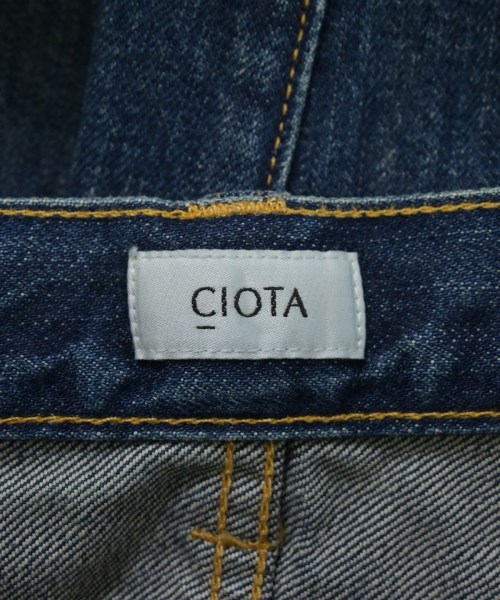 CIOTA（シオタ）デニムパンツ 青 サイズ:28(L位) レディース/2200718013059