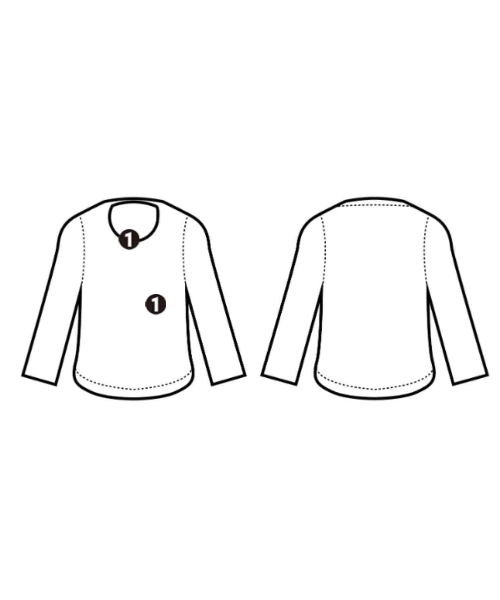 CIOTA（シオタ）Tシャツ・カットソー 白 サイズ:5(XXL位) メンズ/2200682307024