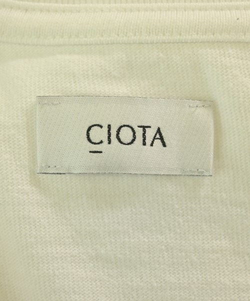 CIOTA（シオタ）Tシャツ・カットソー 白 サイズ:5(XXL位) メンズ/2200682307024