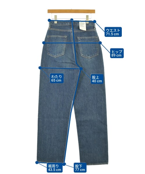 CIOTA（シオタ）デニムパンツ 紺 サイズ:28(L位) レディース/2200691626772