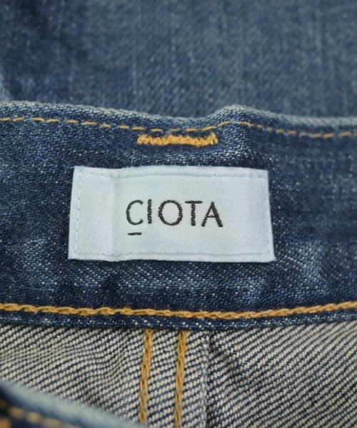CIOTA（シオタ）デニムパンツ 紺 サイズ:27(M位) レディース/2200691626796