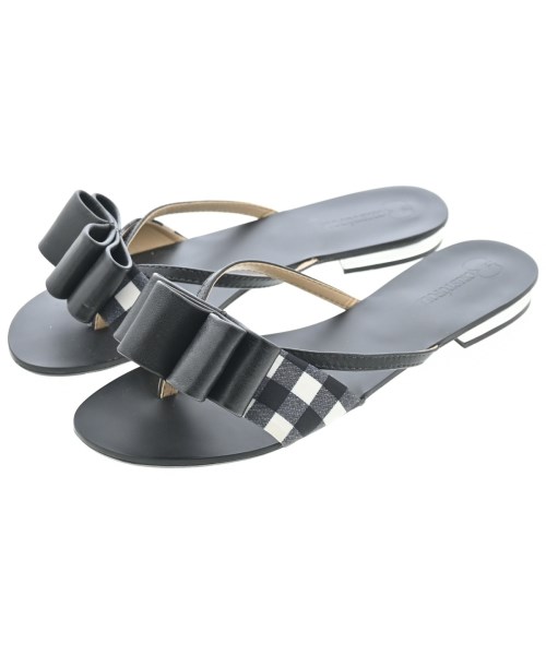 CRISTOFOLI(クリストフォリ)サンダル 黒 サイズ:EU37(23.5cm位)/2200665502071