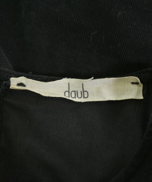 daub（ダウブ）ワンピース 黒 サイズ:40(M位) レディース/2200576308168