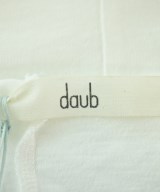 daub（ダウブ）Tシャツ・カットソー 白 サイズ:48(L位) メンズ/2200653530031