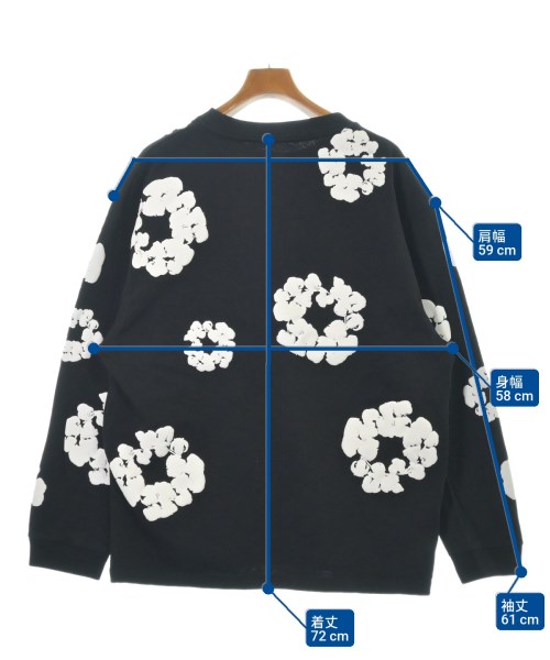 DENIM TEARS（デニムティアーズ）スウェット 黒 サイズ:XXL メンズ/2200522515039