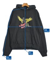 DENIM TEARS（デニムティアーズ）パーカー 黒 サイズ:XL メンズ/2200614084054