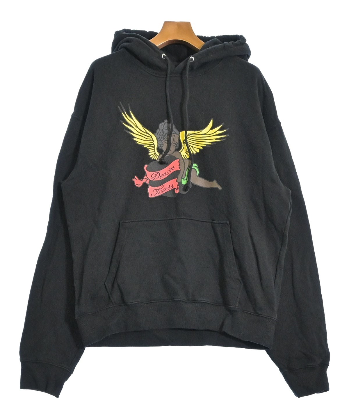 デニムティアーズ パーカー 黒 Denim Tears Cotton Wreath パーカー | ブラック | FARFETCH JP