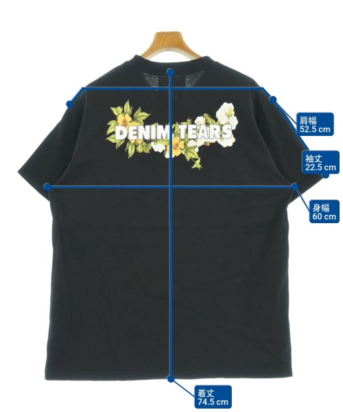 DENIM TEARS（デニムティアーズ）Tシャツ・カットソー 黒 サイズ:XL メンズ/2200684840031