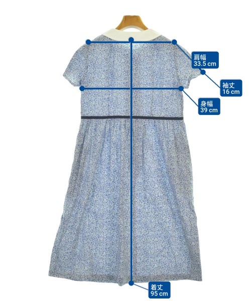 Dressage（ドレッサージュ）ワンピース（その他） 青 サイズ:150(13T-14T) キッズ/2200664119140