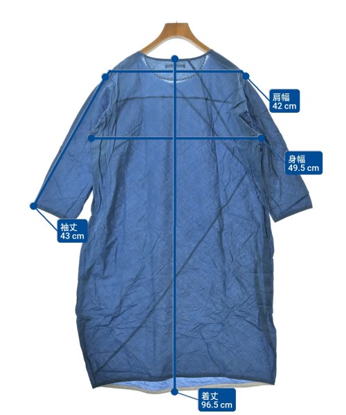 ELEVEN 11（イレブン）ブラウス 青 サイズ:M レディース/2200643725188