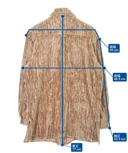 ERiKO KATORi（エリコカトリ）カジュアルシャツ ベージュ サイズ:F レディース/2200673414052