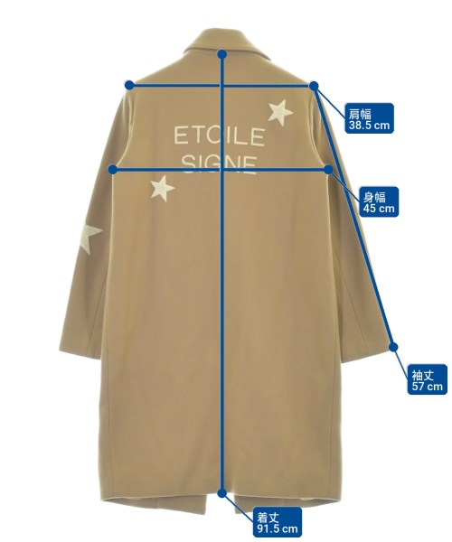 ETOILE SIGNE（エトワールシーニュ）チェスターコート ベージュ サイズ:F レディース/2200702987045