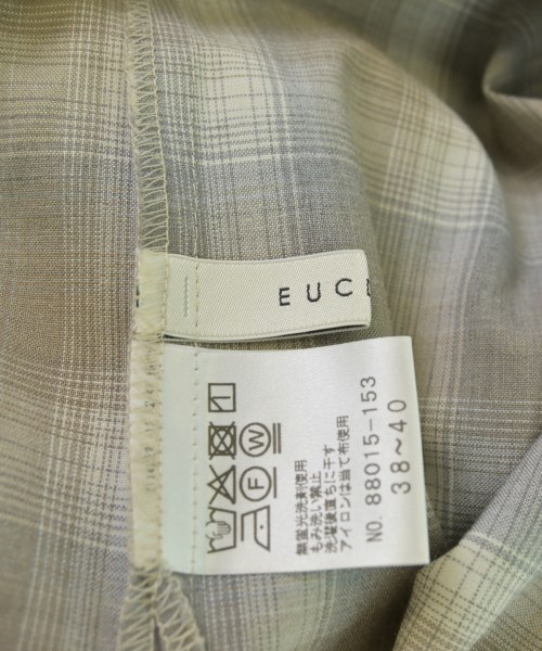 EUCLAID（エウクレイド）シャツワンピース グレー サイズ:F レディース/2200676971019