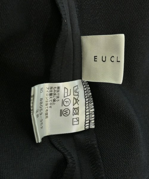 EUCLAID（エウクレイド）オールインワン/サロペット 黒 サイズ:38(M位) レディース/2200665409080