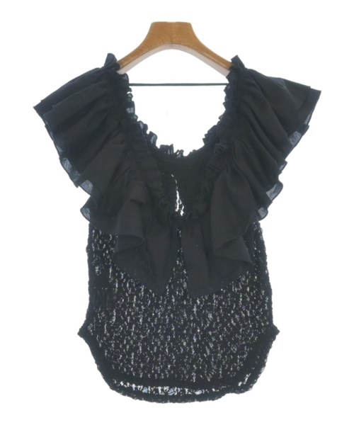 FUMIE TANAKA（フミエタナカ）ブラウス 黒 サイズ:1(S位) レディース/2200616682180