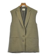 FUMIE TANAKA（フミエタナカ）カジュアルジャケット カーキ サイズ:1(S位) レディース/2200621028034