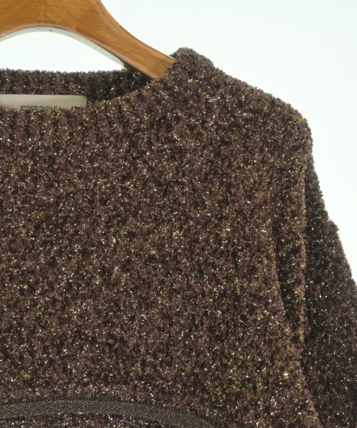 FUMIE TANAKA（フミエタナカ）ニット・セーター 茶 サイズ:1(S位) レディース/2200645103038