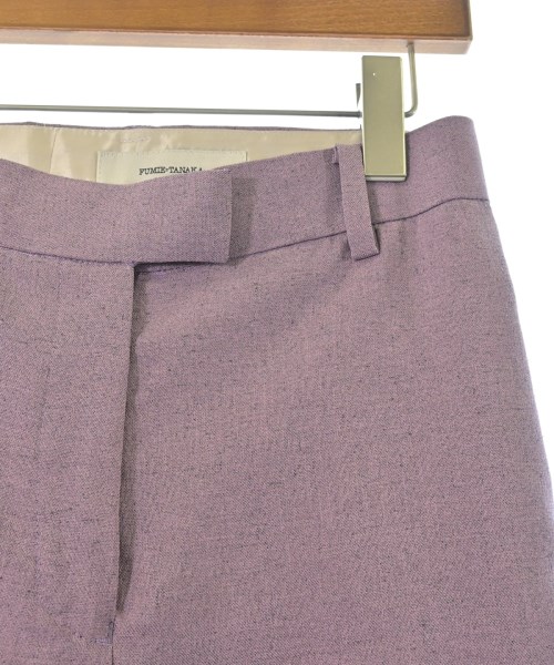 FUMIE TANAKA（フミエタナカ）スラックス 紫 サイズ:2(M位) レディース/2200645103090