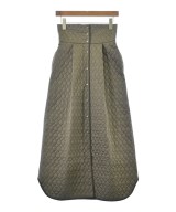 FUMIE TANAKA（フミエタナカ）ロング・マキシ丈スカート 茶 サイズ:1(S位) レディース/2200667292017