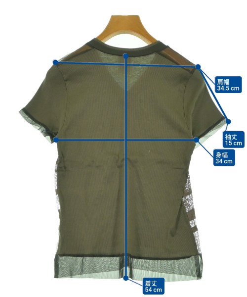 GARDE COLLECTIVE（ギャルデコレクティブ）Tシャツ・カットソー カーキ サイズ:38(M位) レディース/2200622779034