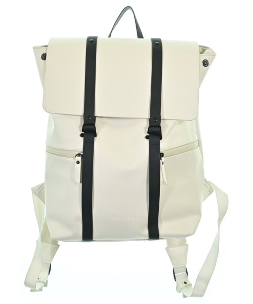 GASTON LUGA(ガストンルーガ)バックパック・リュック 白 サイズ:-/2200629427051