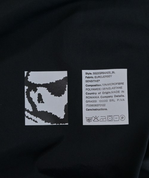 GR10K（ジーアールテンケー）ポロシャツ 黒 サイズ:XS メンズ/2200618663118