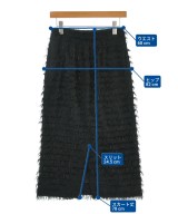 gypsohila（ジプソフィア）ロング・マキシ丈スカート 黒 サイズ:38(M位) レディース/2200672140068