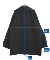 gypsohila（ジプソフィア）ピーコート 黒 サイズ:F レディース/2200671784102