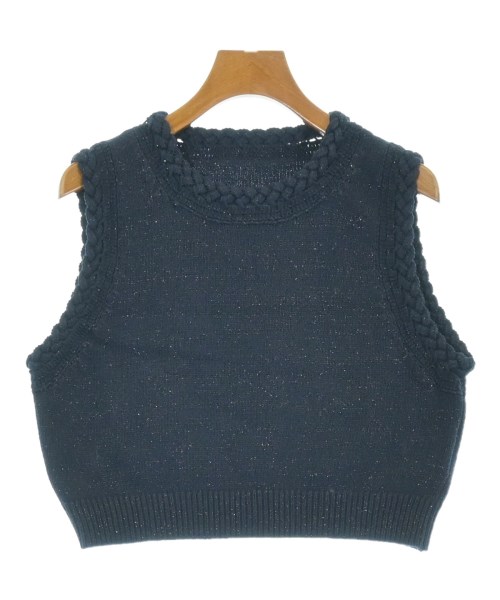 gypsohila(ジプソフィア)ベスト/ノースリーブ 紺 サイズ:F/2200671784119