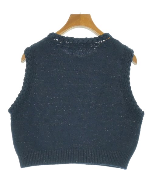 gypsohila（ジプソフィア）ベスト/ノースリーブ 紺 サイズ:F レディース/2200671784119