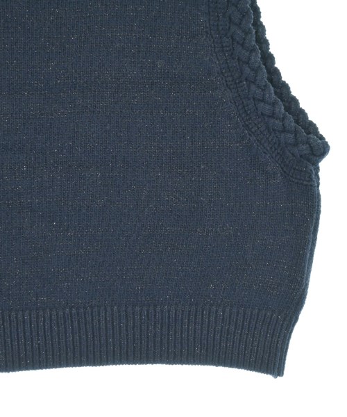 gypsohila（ジプソフィア）ベスト/ノースリーブ 紺 サイズ:F レディース/2200671784119