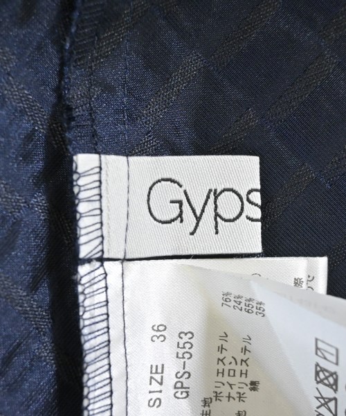 gypsohila（ジプソフィア）ブラウス 紺 サイズ:36(S位) レディース/2200671784126