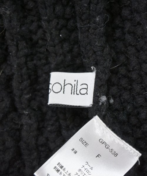 gypsohila（ジプソフィア）ニット・セーター 黒 サイズ:F レディース/2200671784201