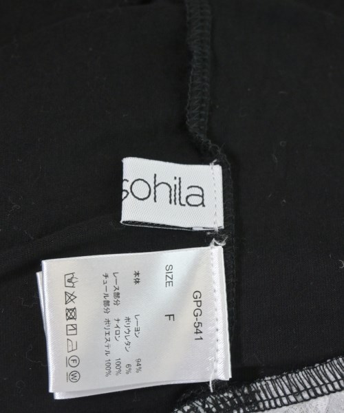 gypsohila（ジプソフィア）Tシャツ・カットソー 黒 サイズ:F レディース/2200671784218