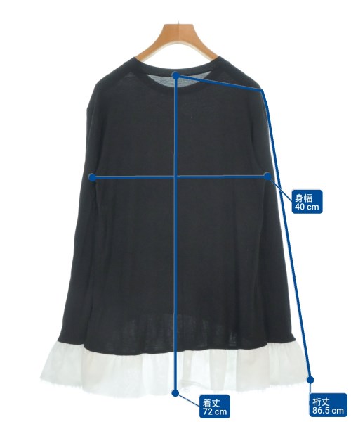 gypsohila（ジプソフィア）Tシャツ・カットソー 黒 サイズ:F レディース/2200671784218