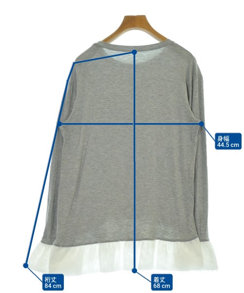 gypsohila（ジプソフィア）Tシャツ・カットソー グレー サイズ:F レディース/2200671784225