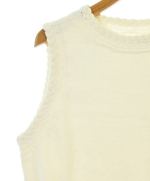 gypsohila（ジプソフィア）ベスト/ノースリーブ 白 サイズ:F レディース/2200671784249