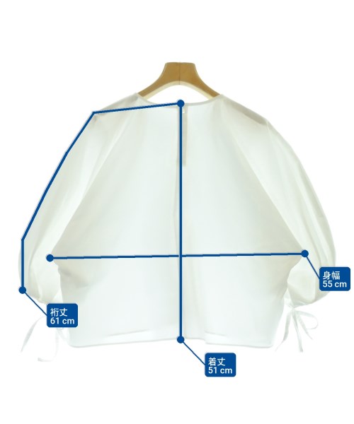 gypsohila（ジプソフィア）ブラウス 白 サイズ:F レディース/2200671784317