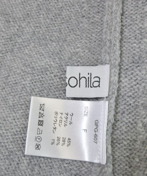 gypsohila（ジプソフィア）ニット・セーター グレー サイズ:F レディース/2200671784324