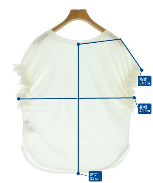 gypsohila（ジプソフィア）ノースリーブ 白 サイズ:F レディース/2200671784348