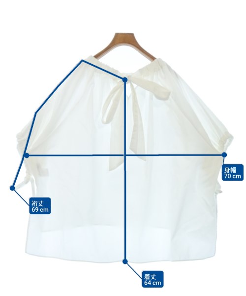 gypsohila（ジプソフィア）ブラウス 白 サイズ:F レディース/2200655991038