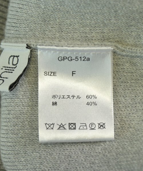 gypsohila（ジプソフィア）パーカー グレー サイズ:F レディース/2200708703021