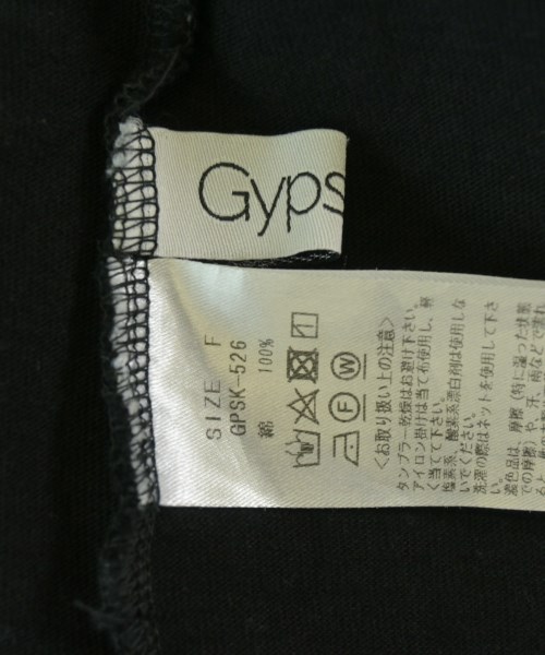 gypsohila（ジプソフィア）Tシャツ・カットソー 黒 サイズ:F レディース/2200708703069