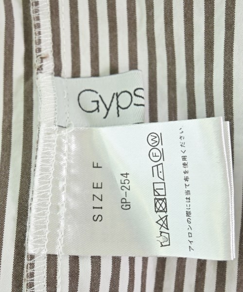 gypsohila（ジプソフィア）ブラウス 茶 サイズ:F レディース/2200708703137