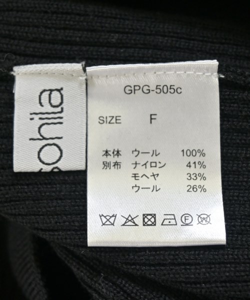 gypsohila（ジプソフィア）ニット・セーター 黒 サイズ:F レディース/2200709972136