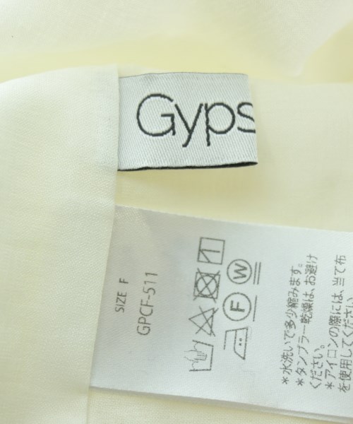 gypsohila（ジプソフィア）ブラウス 白 サイズ:F レディース/2200640055356