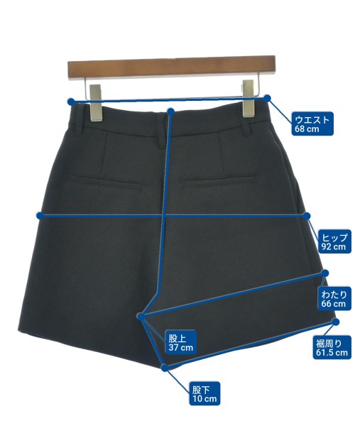 gypsohila（ジプソフィア）ショートパンツ 黒 サイズ:F レディース/2200640055424