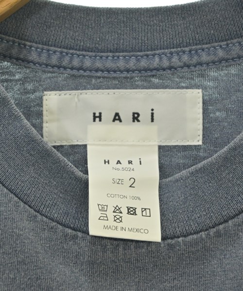 HARi（ハリ）Tシャツ・カットソー 青 サイズ:2(M位) レディース/2200686644057
