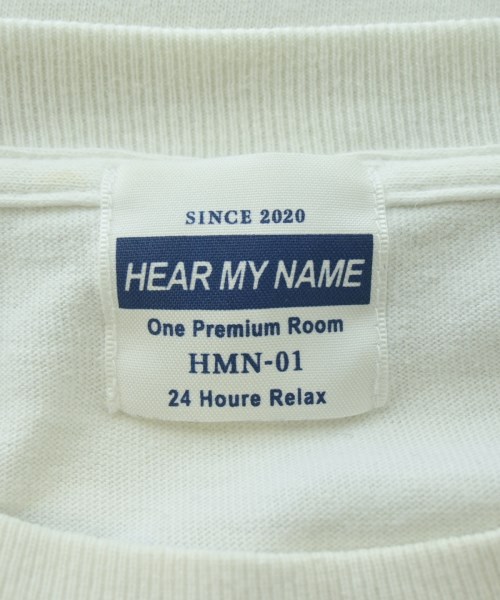HEAR MY NAME（ヒアマイネイム）Tシャツ・カットソー 白 サイズ:-(M位) メンズ/2200630034026